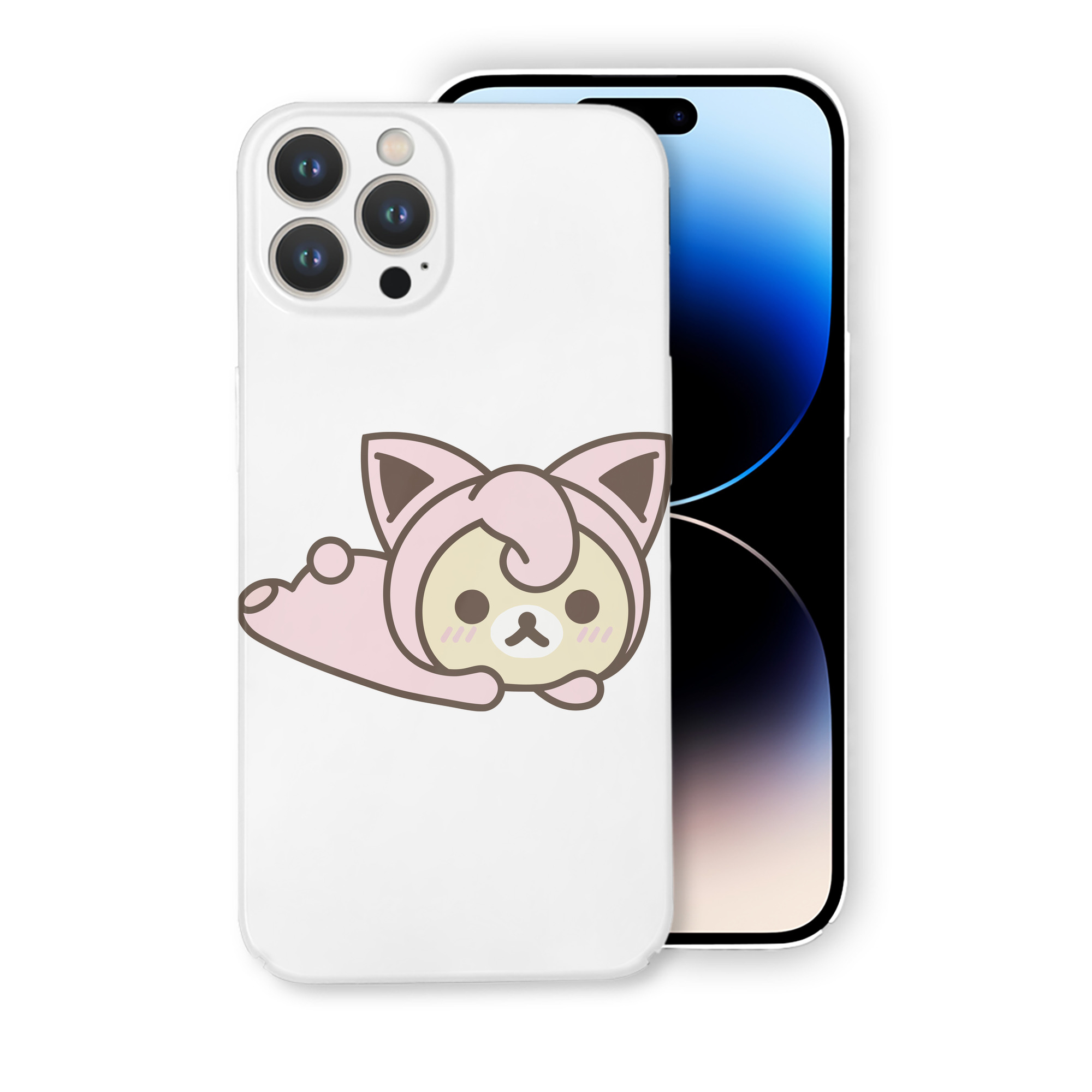 （画像用） リラックマ リラックマ キイロイトリ Rilakkuma Korilakkuma Kiiroitori 【iPhone 14シリーズ対応】ハードケース